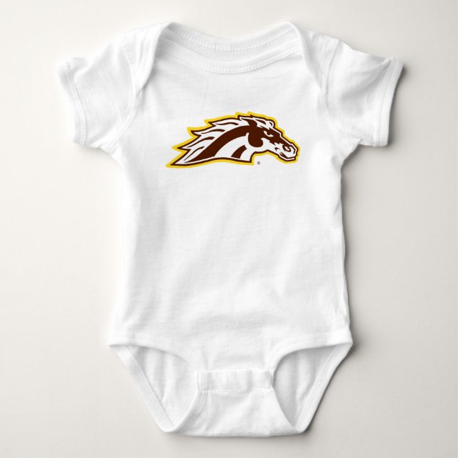 Western Michigan University | Broncos Baby Bodysuit (Front)