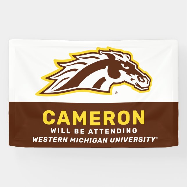 Western Michigan University | Broncos Banner (Horizontal)