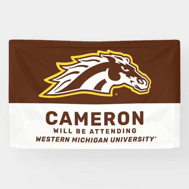 Western Michigan University | Broncos Banner (Horizontal)