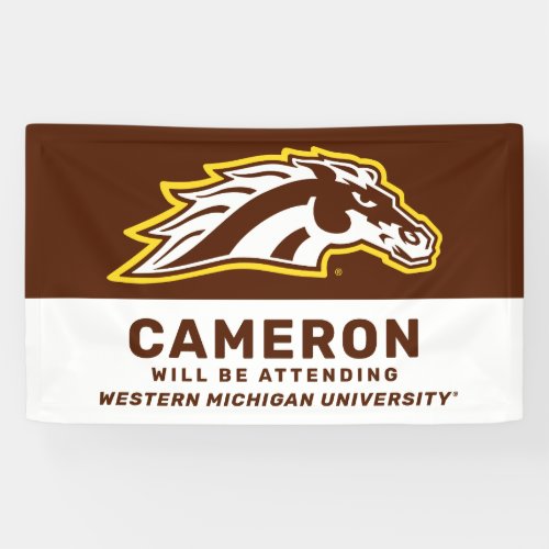 Western Michigan University  Broncos Banner