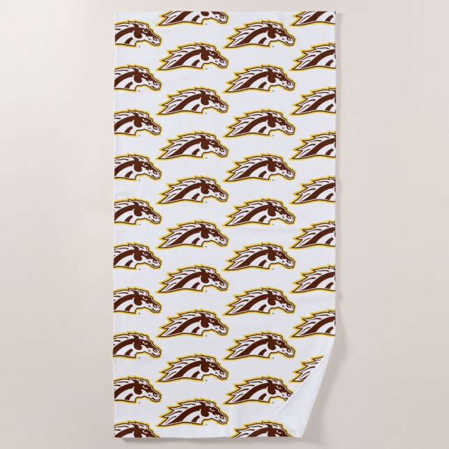 Western Michigan University | Broncos Beach Towel (Front)