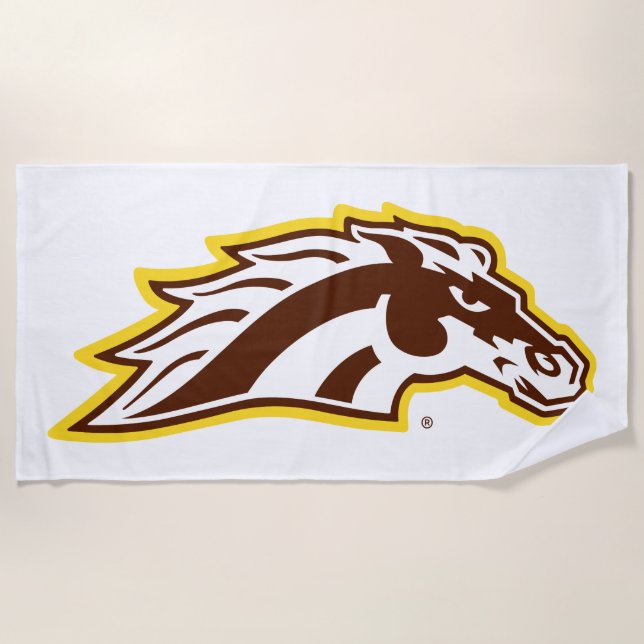 Western Michigan University | Broncos Beach Towel (Front)