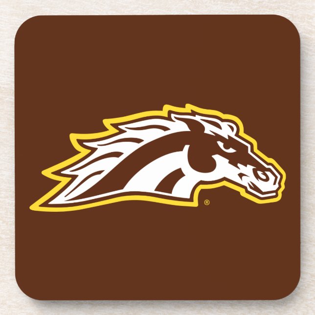 Western Michigan University | Broncos Beverage Coaster (Front)