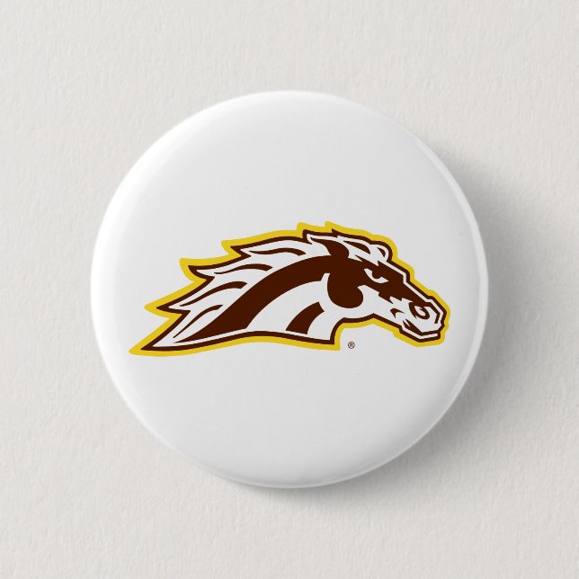 Western Michigan University | Broncos Button (Front)