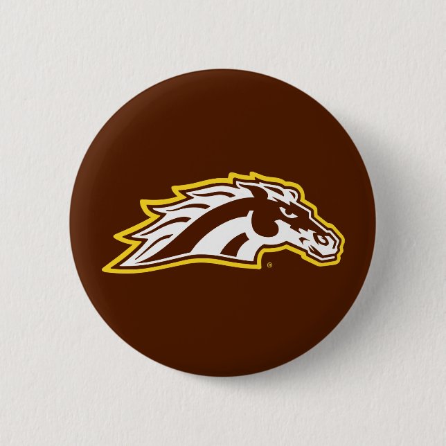 Western Michigan University | Broncos Button (Front)