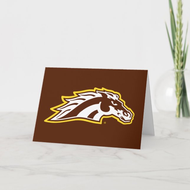 Western Michigan University | Broncos Card (Front)