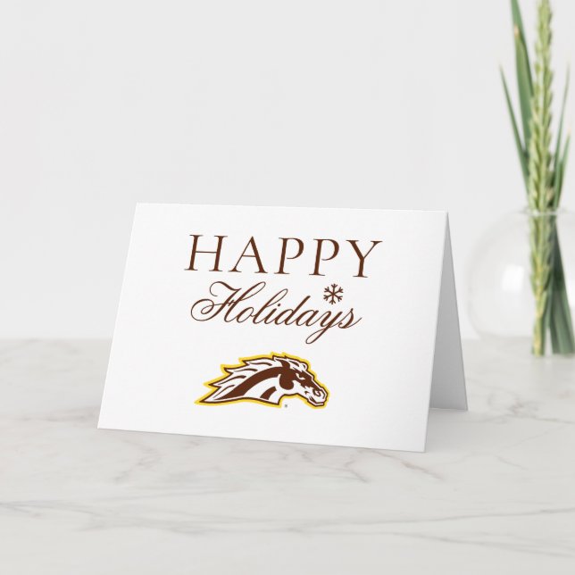 Western Michigan University | Broncos Card (Front)