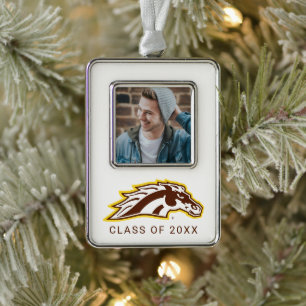 Western Michigan University Broncos Christmas Ornament
