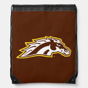 Western Michigan University   Broncos Drawstring Bag
