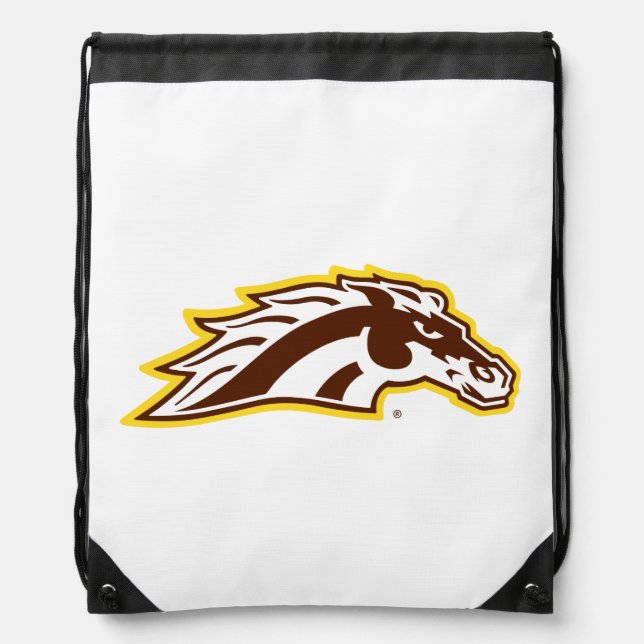 Western Michigan University | Broncos Drawstring Bag (Front)