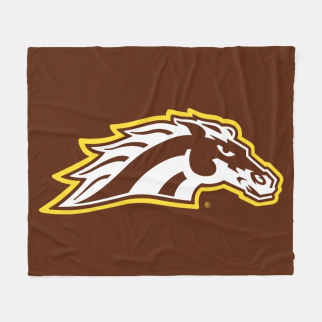 Western Michigan University | Broncos Fleece Blanket (Front (Horizontal))
