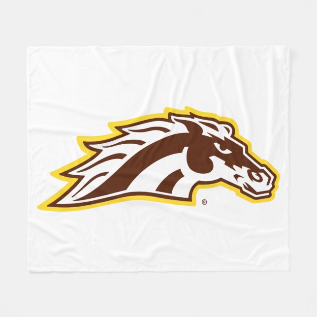 Western Michigan University | Broncos Fleece Blanket (Front (Horizontal))