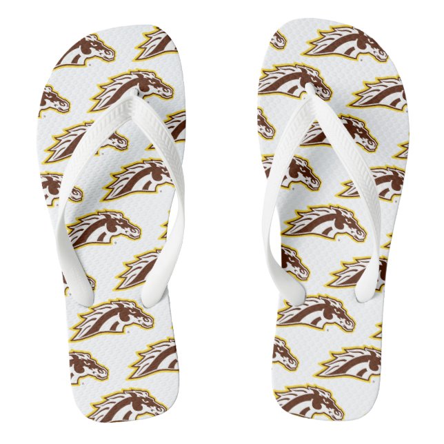 Western Michigan University | Broncos Flip Flops (Footbed)