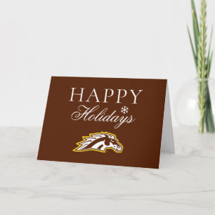 Western Michigan University   Broncos Holiday Card