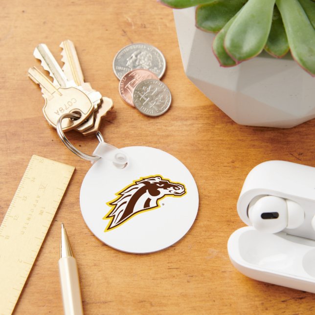 Western Michigan University | Broncos Keychain (Desk)