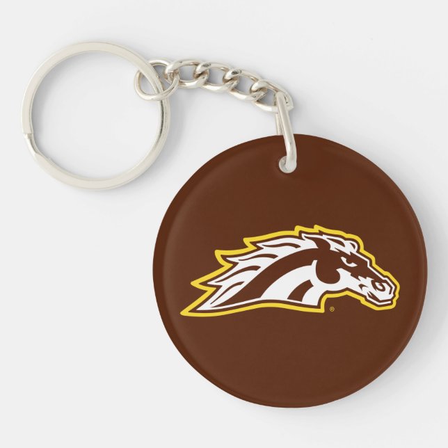 Western Michigan University | Broncos Keychain (Front)