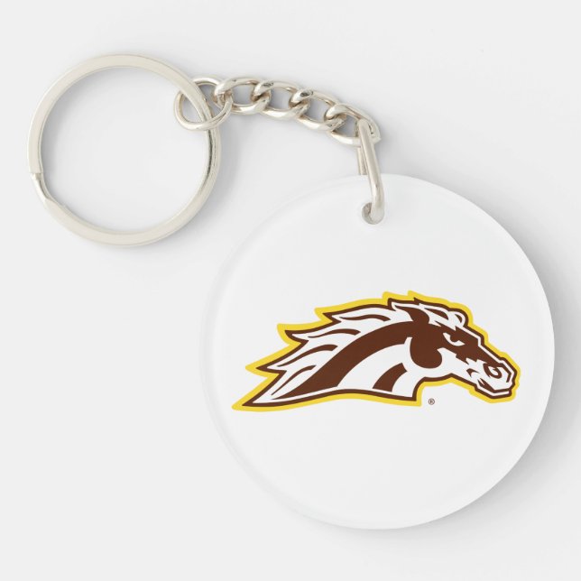 Western Michigan University | Broncos Keychain (Front)