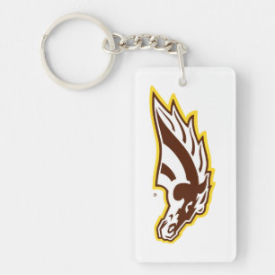 Western Michigan University Broncos Keychain