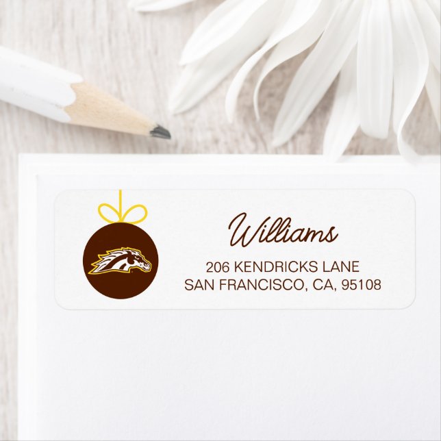 Western Michigan University | Broncos Label (Insitu)