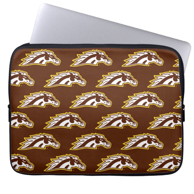Western Michigan University | Broncos Laptop Sleeve (Front)