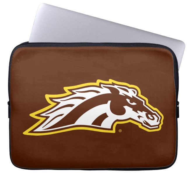Western Michigan University | Broncos Laptop Sleeve (Front)