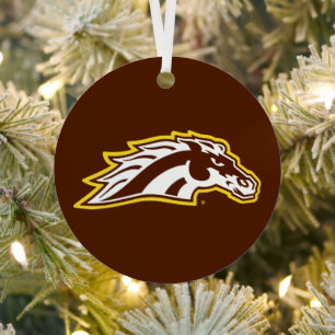 Western Michigan University Broncos Metal Ornament
