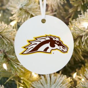 Western Michigan University Broncos Metal Ornament