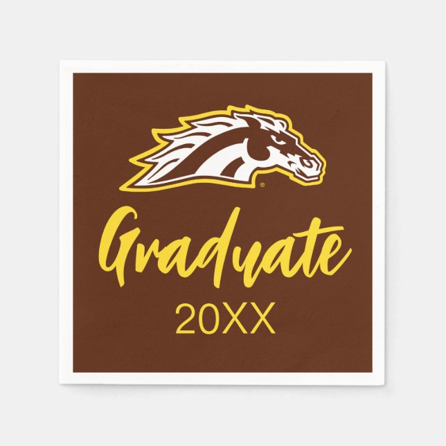 Western Michigan University | Broncos Napkins (Front)
