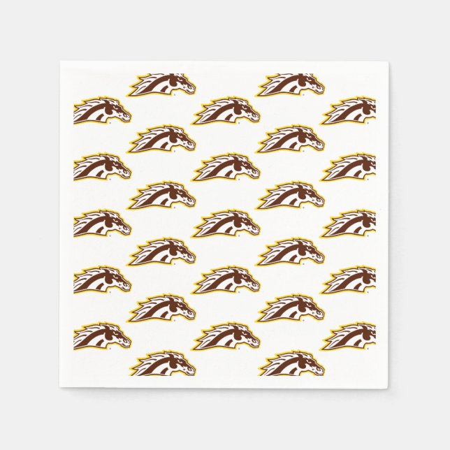 Western Michigan University | Broncos Napkins (Front)