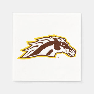 Western Michigan University   Broncos Napkins