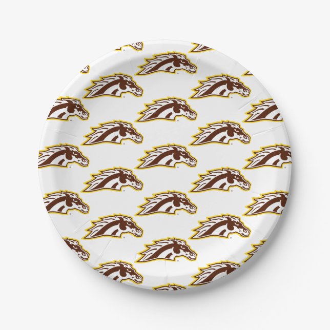 Western Michigan University | Broncos Paper Plates (Front)