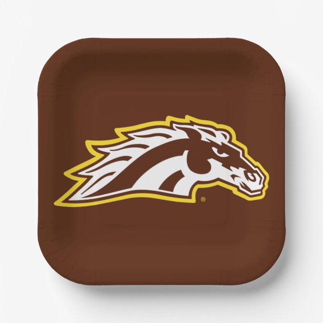 Western Michigan University | Broncos Paper Plates (Front)