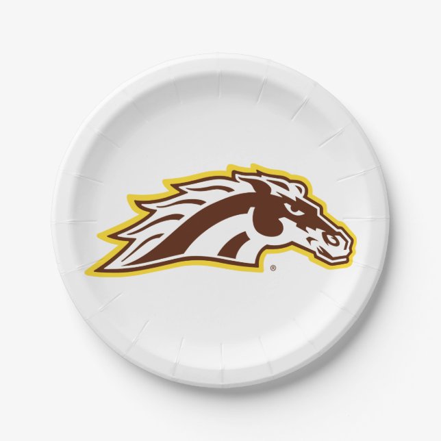 Western Michigan University | Broncos Paper Plates (Front)