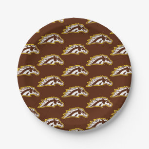 Western Michigan University Broncos Paper Plates