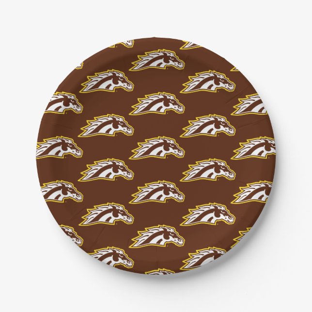 Western Michigan University | Broncos Paper Plates (Front)