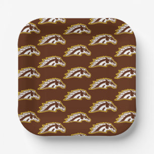 Western Michigan University Broncos Paper Plates
