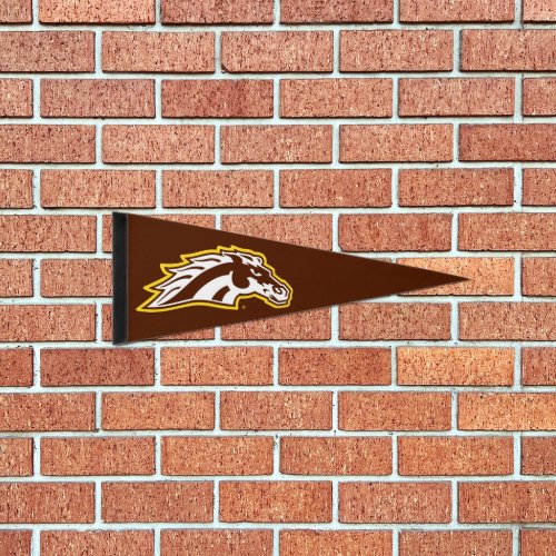 Western Michigan University  Broncos Pennant Flag