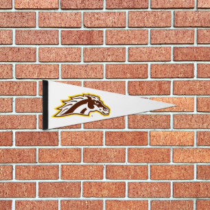 Western Michigan University Broncos Pennant Flag
