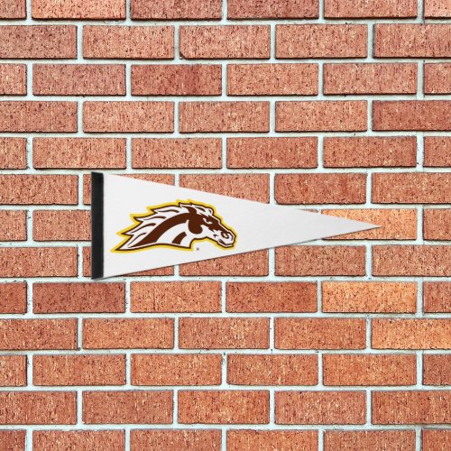 Western Michigan University  Broncos Pennant Flag