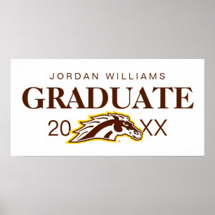 Western Michigan University   Broncos Poster