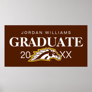 Western Michigan University   Broncos Poster