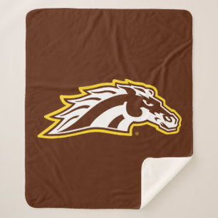 Western Michigan University Broncos Sherpa Blanket