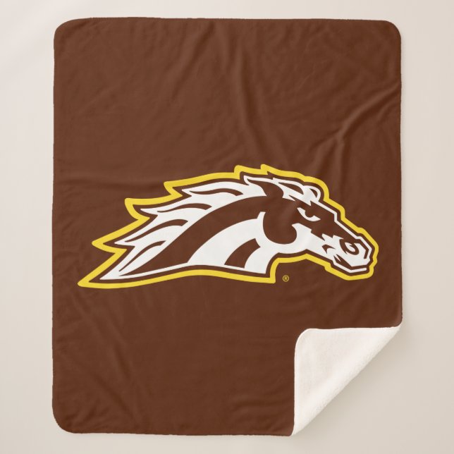 Western Michigan University | Broncos Sherpa Blanket (Front)
