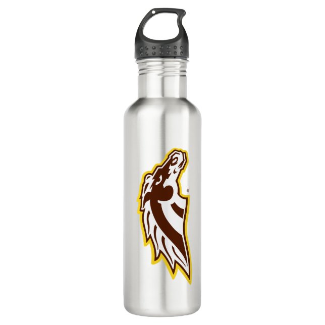 Western Michigan University | Broncos Stainless Steel Water Bottle (Front)