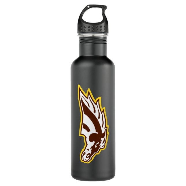 Western Michigan University | Broncos Stainless Steel Water Bottle (Front)