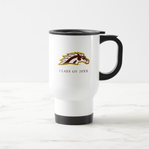 Western Michigan University  Broncos Travel Mug