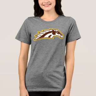 Western Michigan University Broncos Tri-Blend Shirt