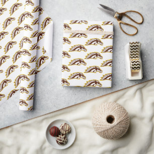 Western Michigan University   Broncos Wrapping Paper