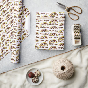Western Michigan University   Broncos Wrapping Paper