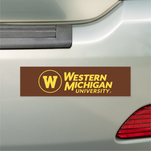 Western Michigan University Car Magnet